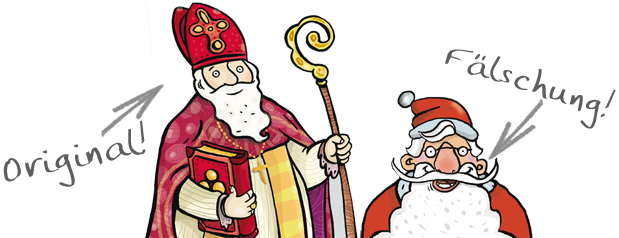 Der hl. Bischof Nikolaus wurde von ungläubigen Profiteuren gefälscht!